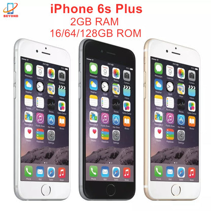 TELEFONOK. Apple iPhone 6S Plus 5.5" 2GB RAM 16GB/64GB/128GB ROM Dual Core 12MP 4G LTE IOS A9 Original