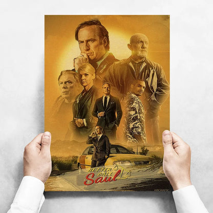 Klasszikus film poszterek, Better Call Saul,Retro Plakát,Szobadekoráció, művészet Otthon a nappaliba Nyomtatványok Szoba dekoráció Esztétikus kiegészítő