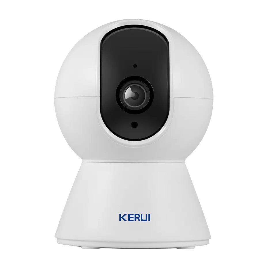 KERUI Tuya Okos Mini WiFi IP kamera beltéri vezeték nélküli otthoni biztonsági AI Human Detect CCTV megfigyelő kamera 2 MP automatikus nyomkövető.