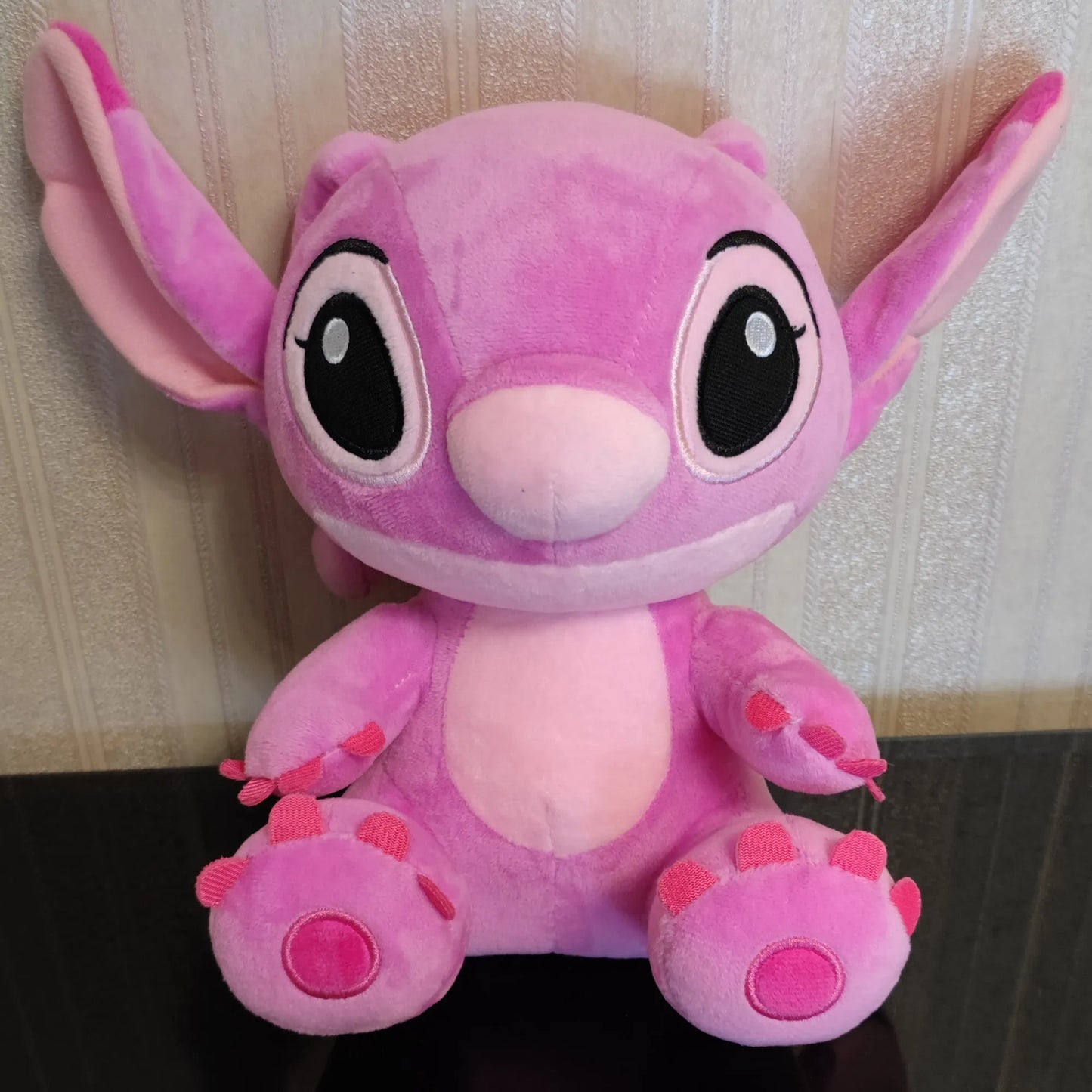 Disney rajzfilm Kék Pink Stitch plüss babák Anime kitömött játékok Lilo és Stitch. Karácsonyi ajándékok gyerekeknek.