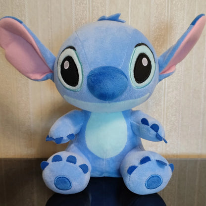 Disney rajzfilm Kék Pink Stitch plüss babák Anime kitömött játékok Lilo és Stitch. Karácsonyi ajándékok gyerekeknek.