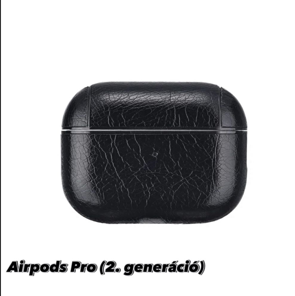 Műanyag bőr védőtok AirPods Pro 2-re  és AirPod Pro 3-ra (2023)